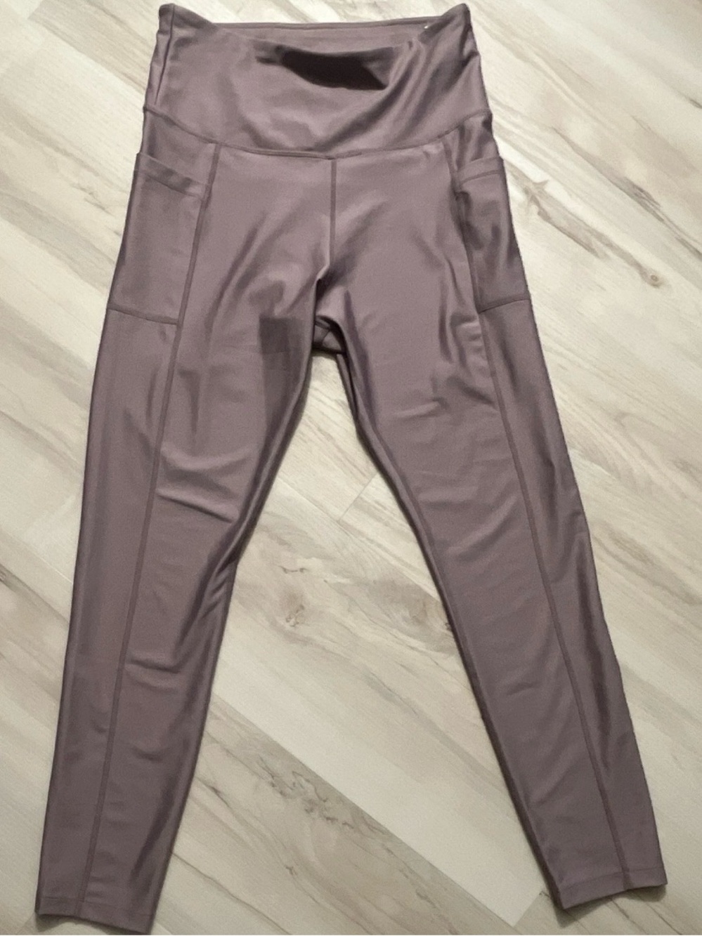 Hype Mauve High-Rise Leggings